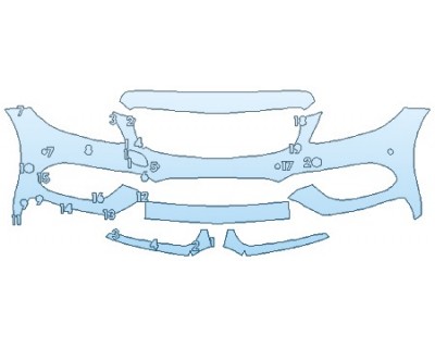 PRECUT PPF CLEAR BRA WRAP