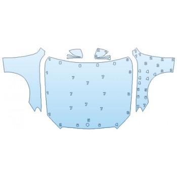PRECUT PPF CLEAR BRA WRAP