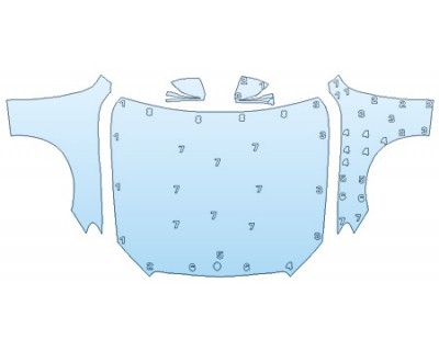 PRECUT PPF CLEAR BRA WRAP