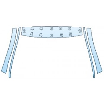 PRECUT PPF CLEAR BRA WRAP