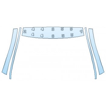 PRECUT PPF CLEAR BRA WRAP