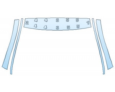 PRECUT PPF CLEAR BRA WRAP