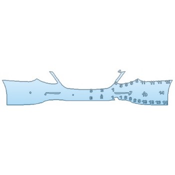PRECUT PPF CLEAR BRA WRAP