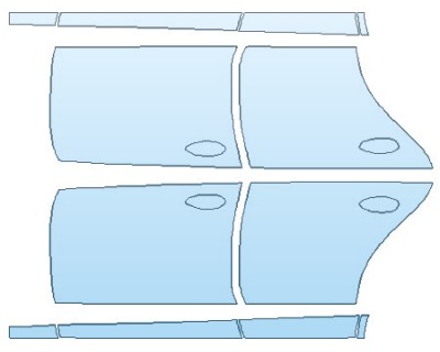 PRECUT PPF CLEAR BRA WRAP