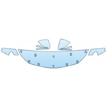 PRECUT PPF CLEAR BRA WRAP