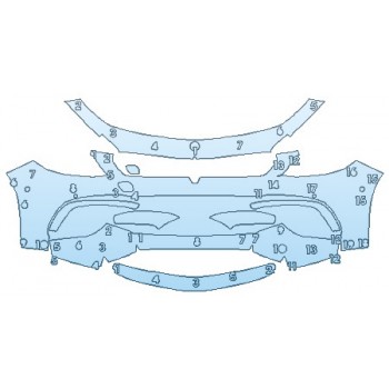 PRECUT PPF CLEAR BRA WRAP