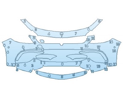 PRECUT PPF CLEAR BRA WRAP