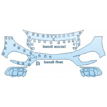 PRECUT PPF CLEAR BRA WRAP