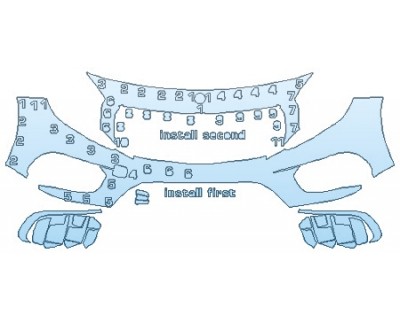 PRECUT PPF CLEAR BRA WRAP