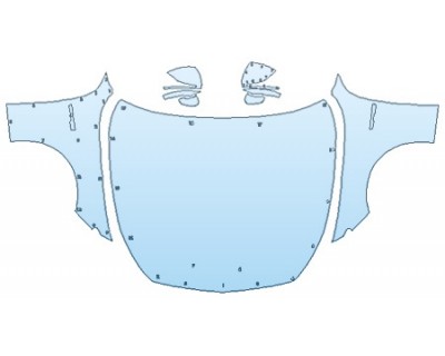 PRECUT PPF CLEAR BRA WRAP