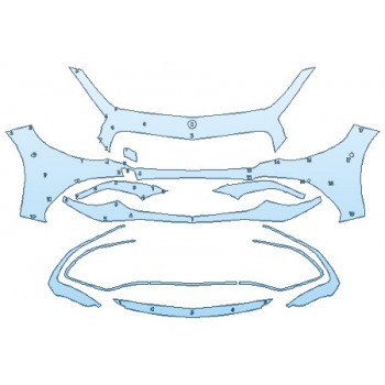 PRECUT PPF CLEAR BRA WRAP