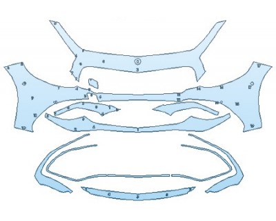 PRECUT PPF CLEAR BRA WRAP
