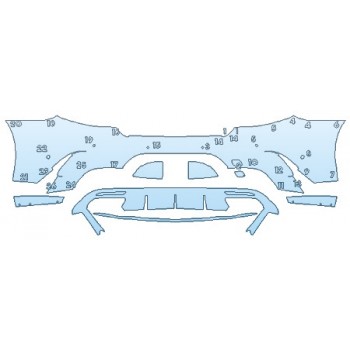 PRECUT PPF CLEAR BRA WRAP