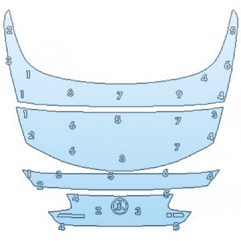 PRECUT PPF CLEAR BRA WRAP