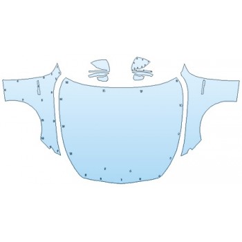 PRECUT PPF CLEAR BRA WRAP