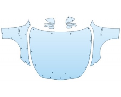 PRECUT PPF CLEAR BRA WRAP