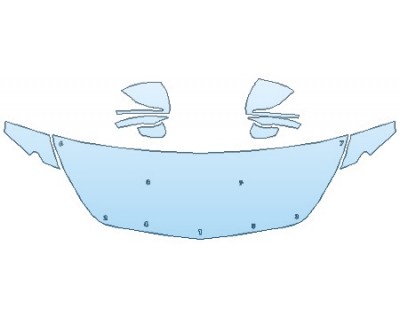 PRECUT PPF CLEAR BRA WRAP