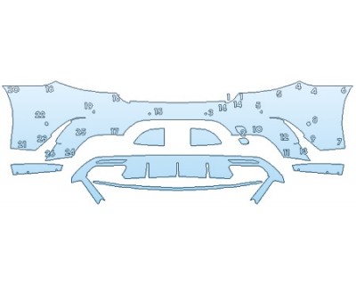 PRECUT PPF CLEAR BRA WRAP