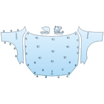 PRECUT PPF CLEAR BRA WRAP