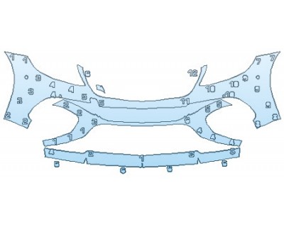 PRECUT PPF CLEAR BRA WRAP