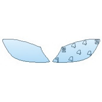 PRECUT PPF CLEAR BRA WRAP
