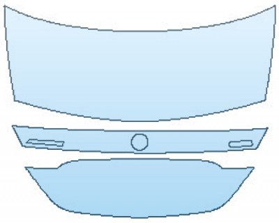 PRECUT PPF CLEAR BRA WRAP