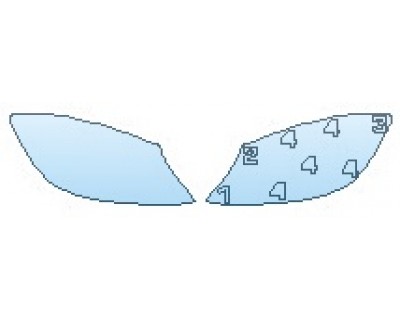 PRECUT PPF CLEAR BRA WRAP
