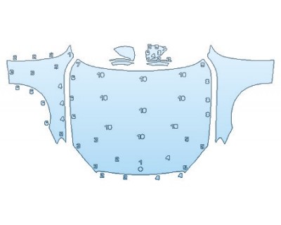 PRECUT PPF CLEAR BRA WRAP