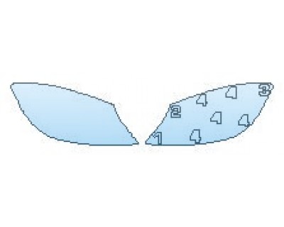 PRECUT PPF CLEAR BRA WRAP