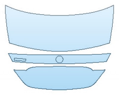 PRECUT PPF CLEAR BRA WRAP