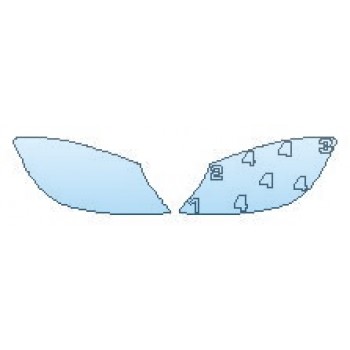 PRECUT PPF CLEAR BRA WRAP