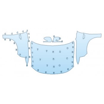 PRECUT PPF CLEAR BRA WRAP