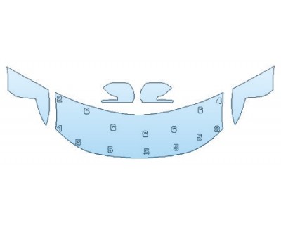 PRECUT PPF CLEAR BRA WRAP