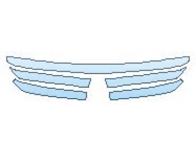 2018 MITSUBISHI OUTLANDER PHEV SEL S-AWC GRILLE PRECUT PPF CLEAR BRA WRAP