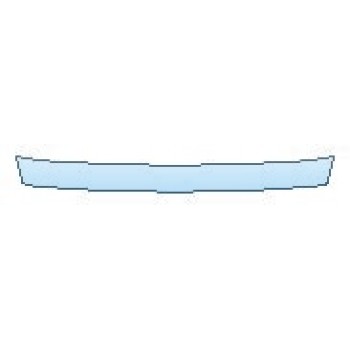 PAINT PROTECTION KIT - 2020 TOYOTA CAMRY HYBRID SE REAR BUMPER DECK - PRECUT PPF CLEAR BRA WRAP