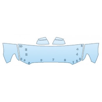 PRECUT PPF CLEAR BRA WRAP