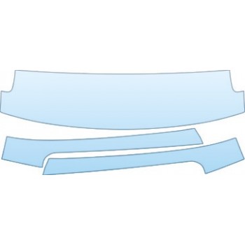 PAINT PROTECTION KIT - 2008 BUICK ENCLAVE CXL ROOF A-PILLAR KIT - PRECUT PPF CLEAR BRA WRAP