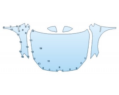 PRECUT PPF CLEAR BRA WRAP