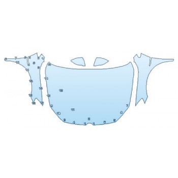 PRECUT PPF CLEAR BRA WRAP
