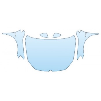 Precut PPF Kit – Clear Bra Paint Protection Film PAINT PROTECTION KIT - 2019 VOLKSWAGEN GOLF ALLTRACK SE FULL HOOD (WRAPPED EDGES) FENDERS MIRRORS - PRECUT PPF CLEAR BRA WRAP