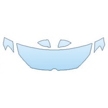 PAINT PROTECTION KIT - 2019 VOLKSWAGEN GOLF ALLTRACK SE HOOD (24 INCH) FENDERS MIRRORS - PRECUT PPF CLEAR BRA WRAP