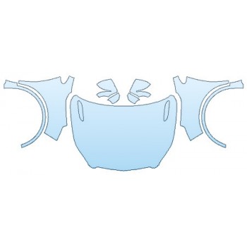 Precut PPF Kit – Clear Bra Paint Protection Film PAINT PROTECTION KIT - 2020 BUICK ENVISION ESSENCE FULL HOOD (WRAPPED EDGES) FENDERS MIRRORS - PRECUT PPF CLEAR BRA WRAP