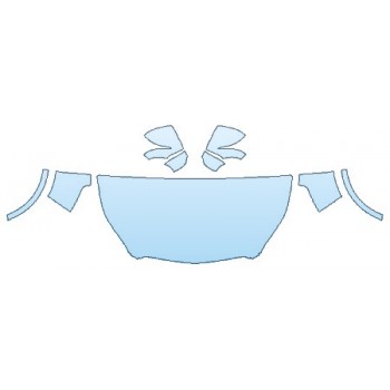 Precut PPF Kit – Clear Bra Paint Protection Film PAINT PROTECTION KIT - 2020 BUICK ENVISION PREMIUM HOOD (30 INCH WRAPPED EDGES) FENDERS MIRRORS - PRECUT PPF CLEAR BRA WRAP