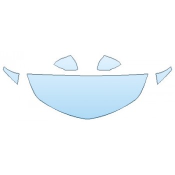 PAINT PROTECTION KIT - 2020 CHEVROLET CRUZE SEDAN PREMIER HOOD (24 INCH) FENDERS MIRRORS - PRECUT PPF CLEAR BRA WRAP