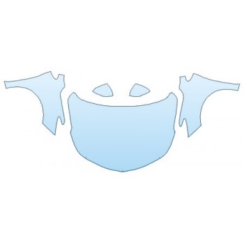 Precut PPF Kit – Clear Bra Paint Protection Film PAINT PROTECTION KIT - 2020 CHEVROLET CRUZE SEDAN RS FULL HOOD (WRAPPED EDGES) FENDERS MIRRORS - PRECUT PPF CLEAR BRA WRAP