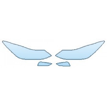 Precut PPF Kit – Clear Bra Paint Protection Film PAINT PROTECTION KIT - 2020 CHEVROLET CRUZE SEDAN RS HEADLIGHTS FOG LIGHTS - PRECUT PPF CLEAR BRA WRAP