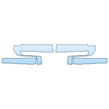 PAINT PROTECTION KIT - 2020 CHEVROLET SILVERADO 1500 Z71 HEADLIGHTS - PRECUT PPF CLEAR BRA WRAP
