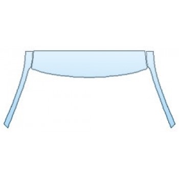 PAINT PROTECTION KIT - 2020 HONDA INSIGHT TOURING ROOF A-PILLARS - PRECUT PPF CLEAR BRA WRAP