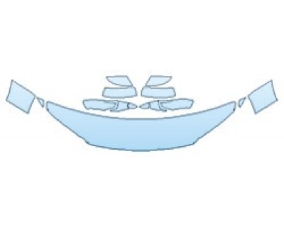 Precut PPF Kit – Clear Bra Paint Protection Film PAINT PROTECTION KIT - 2020 HONDA PILOT EX-L HOOD (18 INCH WRAPPED EDGES) FENDERS MIRRORS - PRECUT PPF CLEAR BRA WRAP