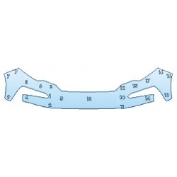 PAINT PROTECTION KIT - 2020 HONDA PILOT LX BUMPER - PRECUT PPF CLEAR BRA WRAP